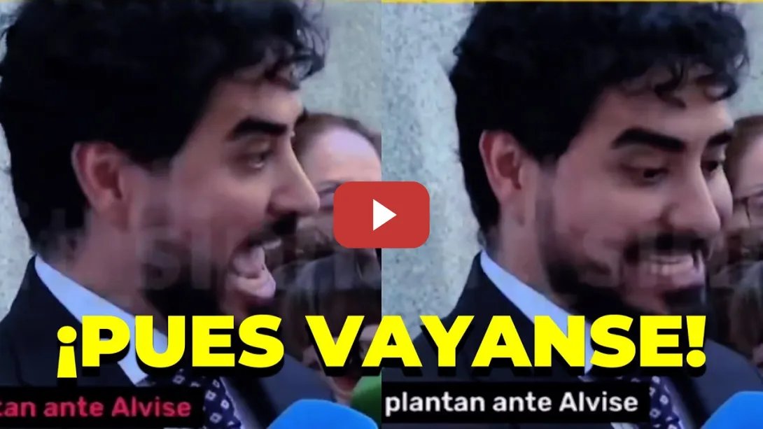 Embedded thumbnail for Alvise Pérez pierde los papeles con la prensa tras reconocer el cobro de 100.000€ por &#039;CryptoSpain&#039;