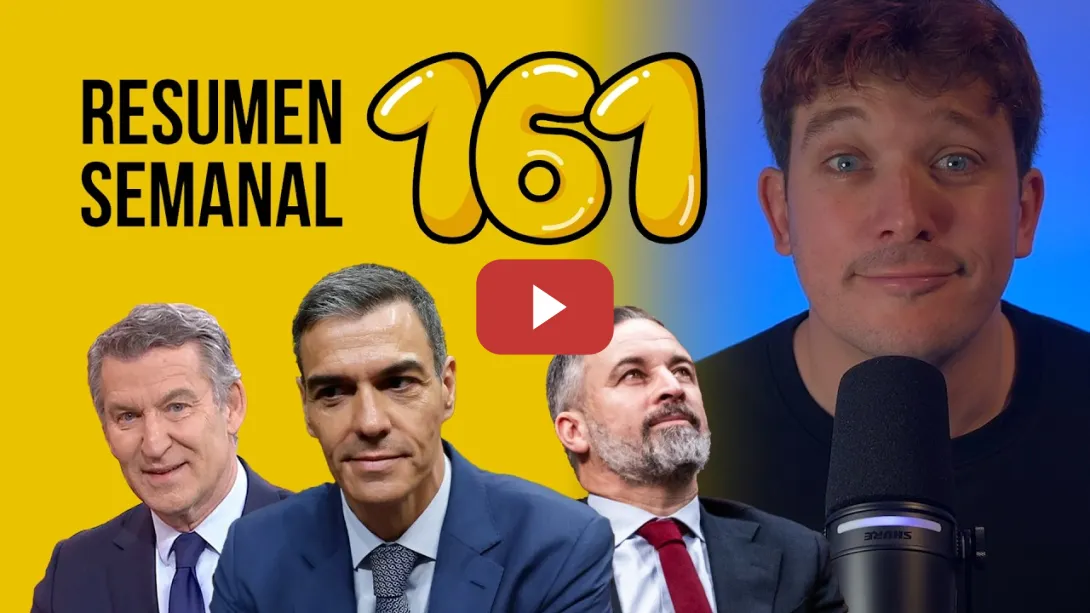 Embedded thumbnail for Congreso sobre Irán, Feijóo Mandela y Abascal S.L. #ResumenSemanal 161 | Miguel Charisteas