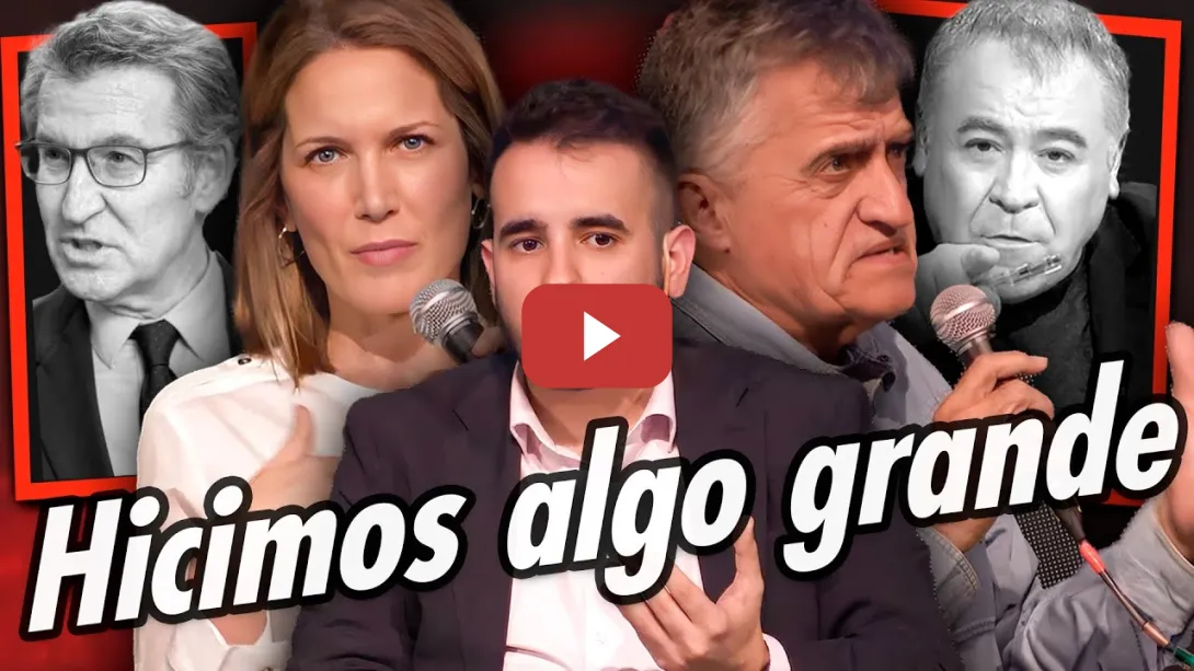 Embedded thumbnail for 💥 PERIODISMO contra los BULOS: EL GRAN WYOMING, SILVIA INTXAURRONDO, GREGORI | DEBATE COMPLETO #spm