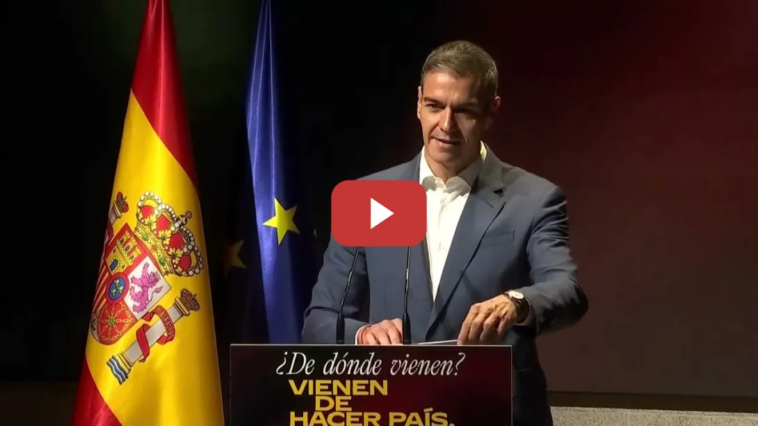Embedded thumbnail for Pedro Sánchez celebra que más de un millón de migrantes haya solicitado la regularización