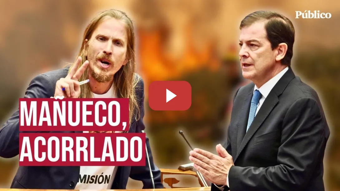 Embedded thumbnail for Mañueco, contra las cuerdas ante las exigencias de dimisión en Castilla y León: &quot;Tiene que dimitir&quot;