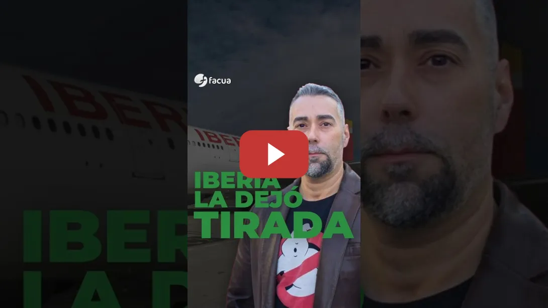 Embedded thumbnail for Iberia la dejó TIRADA: Logramos que la INDEMNICEN con 700 EUROS