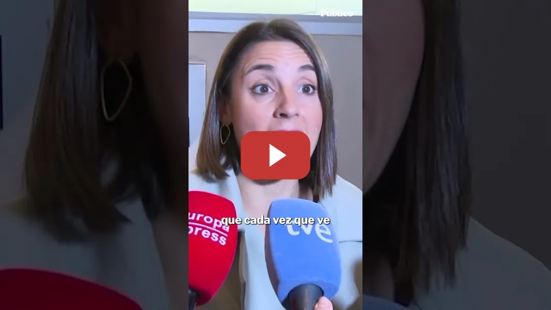 Embedded thumbnail for La reflexión de Irene Montero: &quot;Se avanza en derechos y la derecha se pone el traje del fascismo&quot;.