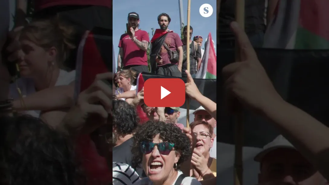 Embedded thumbnail for 🇵🇸Las protestas propalestina obligan a La Vuelta a modificar el recorrido de la etapa de Guadarrama