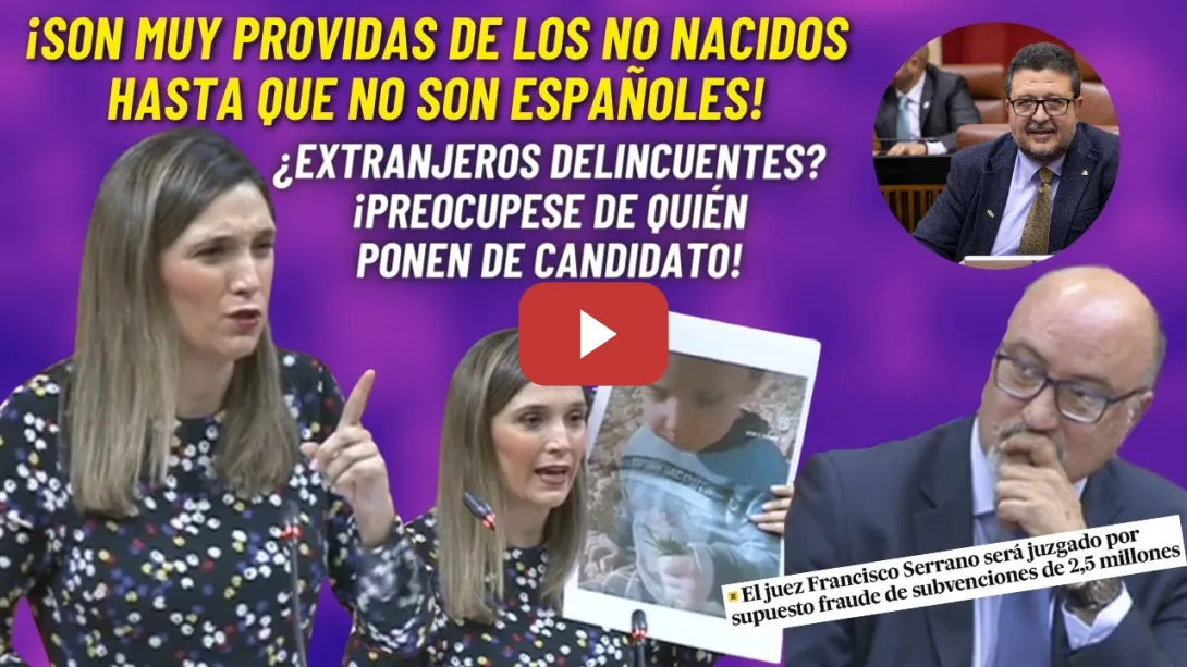 Embedded thumbnail for 💥El TREMENDO REPASO de María Márquez a VOX por su RAC*SMO💥¡¡Dan GANAS de VOMITAR!!