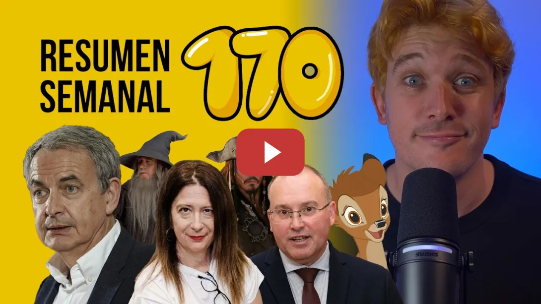 Embedded thumbnail for Las joyas de Zapatero, UCO en Ferraz, Jack Sparrow y Gandalf #ResumenSemanal 170 | Miguel Charisteas