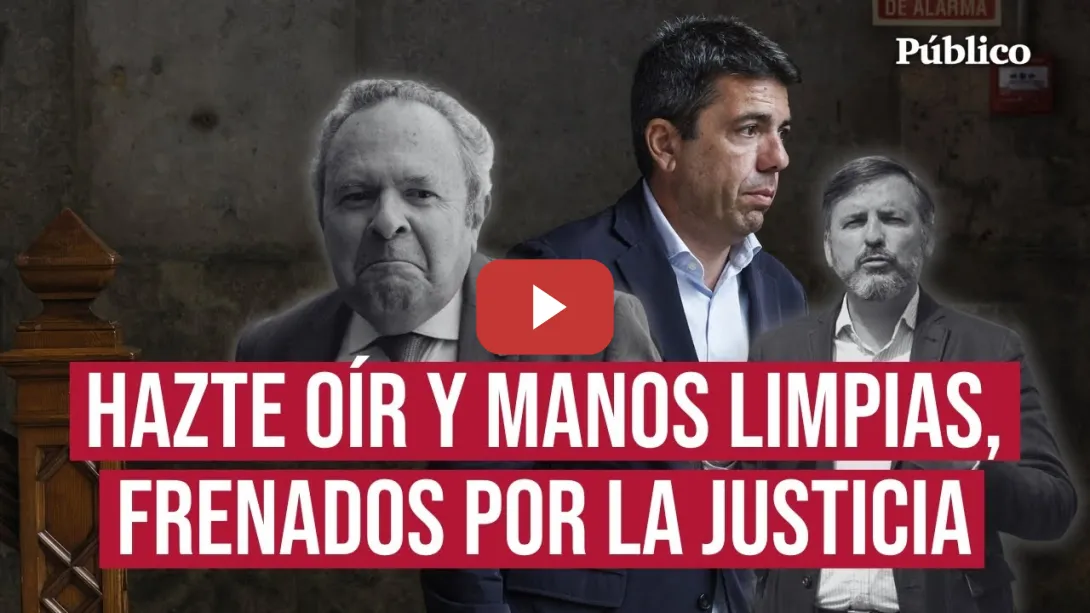 Embedded thumbnail for Doble revés judicial al intento de los ultras Hazte Oír y Manos Limpias de instrumentalizar la DANA