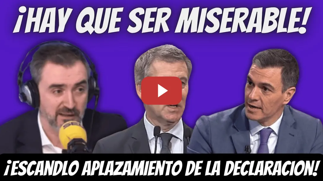 Embedded thumbnail for Ignacio Escolar: A Feijóo​ NO le IMPORTAN los PENSIONISTAS, solo ACABAR con el GOBIERNO