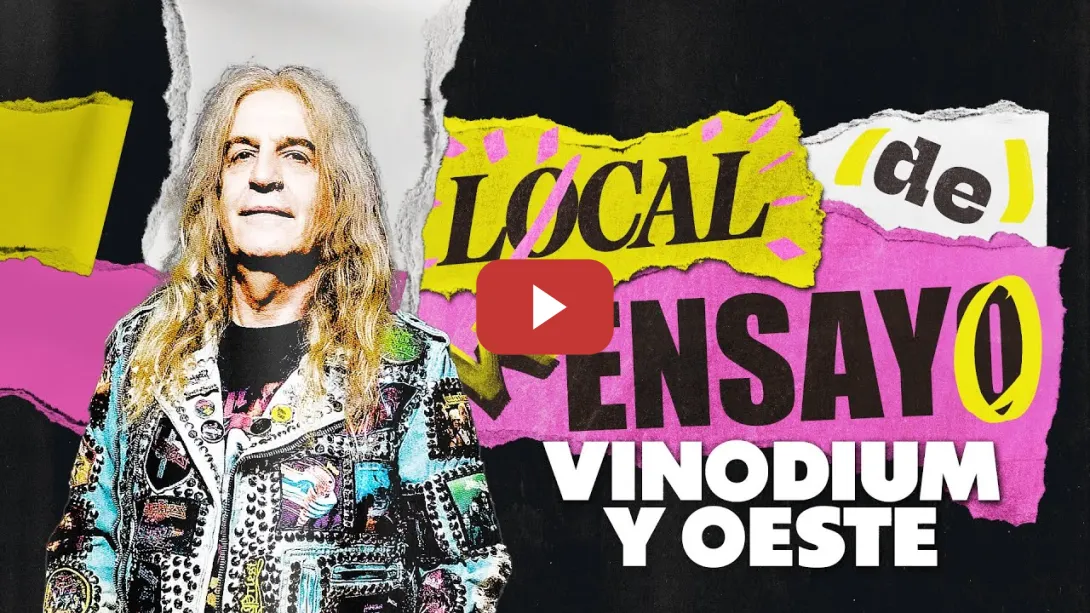 Embedded thumbnail for VINODIUM Y OESTE EN LA SALA VENOM. | LOCAL DE ENSAYO