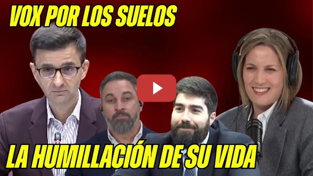 Embedded thumbnail for HUMILLACIÓN! El Presidente RTVE DEJA por los SUELOS a VOX gracias a INTXAURRONDO ¡CAEN en la TRAMPA!