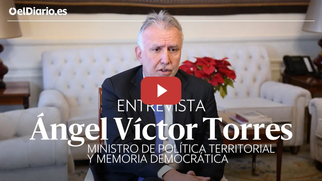 Embedded thumbnail for ÁNGEL VÍCTOR TORRES: &quot;Si los menores llegados a Canarias fuesen blancos, no habría problema&quot;