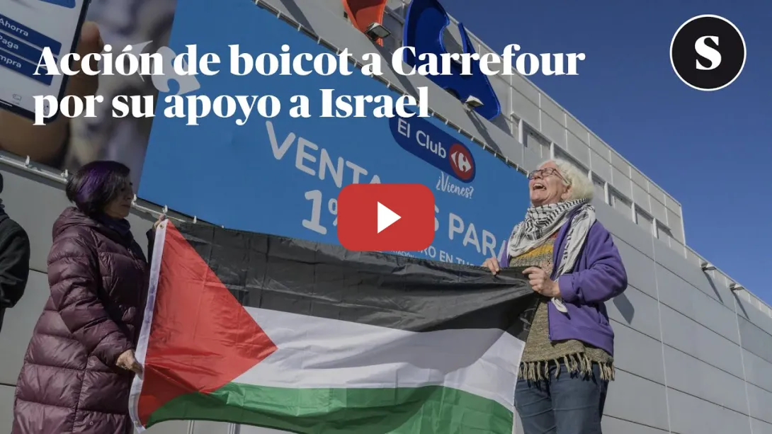 Embedded thumbnail for Acción de boicot a Carrefour por su apoyo a Israel