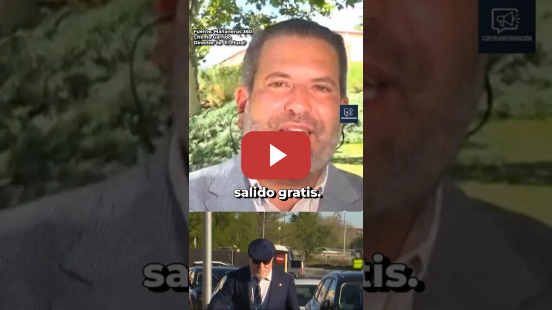 Embedded thumbnail for CHEMA GARRIDO ALERTA🤬: "Kitchen, el mayor caso de corrupción" | AL PP LE HA SALIDO GRATIS.