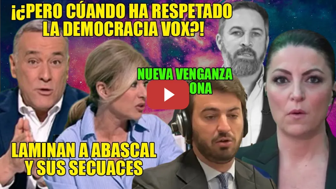 Embedded thumbnail for LAMINAN a Abascal y al CLAN INTERECONOMÍA del NEGOCIO del PATRIOTISMO🍿🤓Venganza de Olona. Palomera
