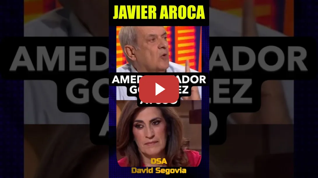 Embedded thumbnail for Javier Aroca, el novio de Ayuso pretende intimidar a Jesús Marañas