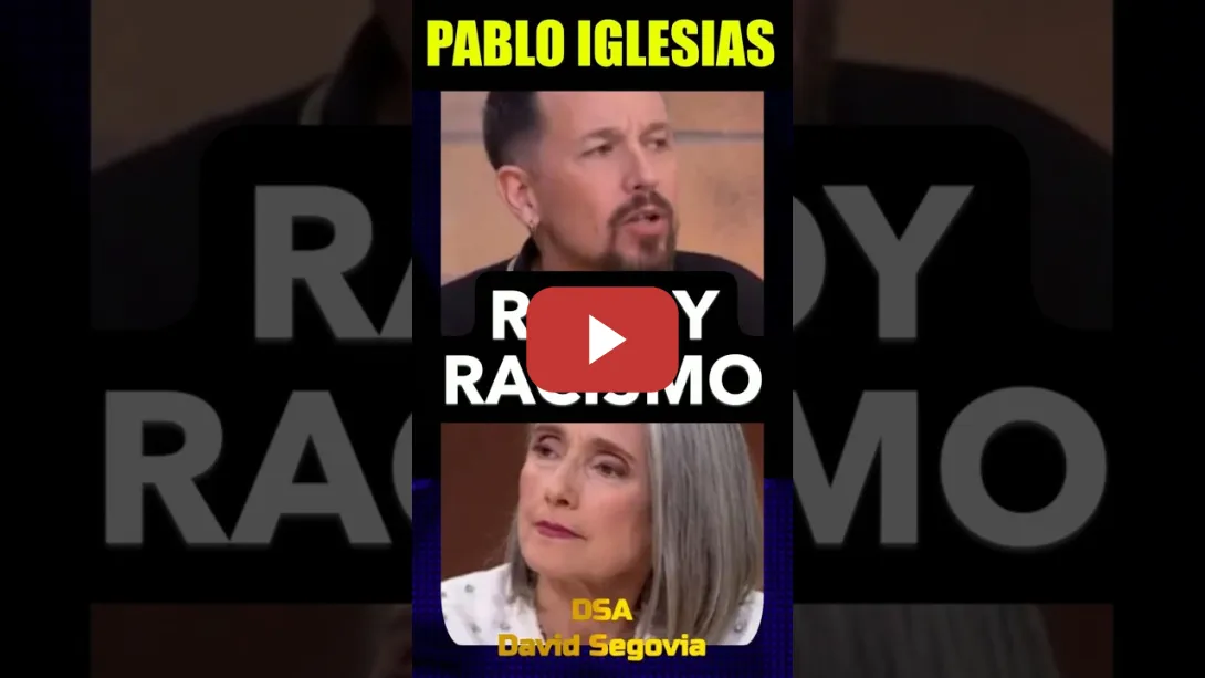 Embedded thumbnail for Pablo Iglesias, Rajoy y el racismo en el fútbol.