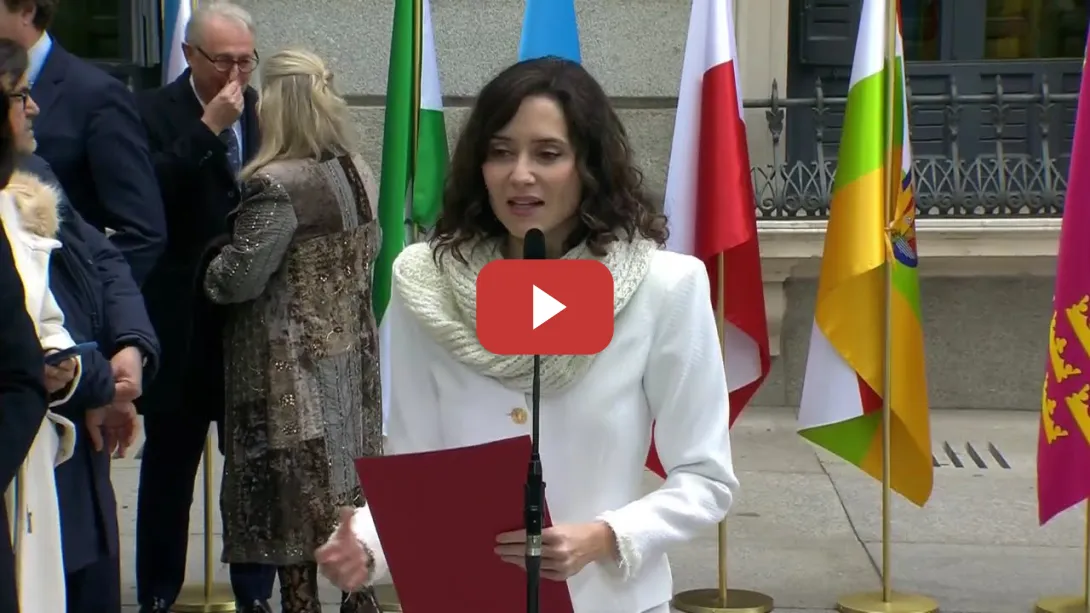 Embedded thumbnail for Ayuso carga contra Sánchez por &quot;poner en tela de juicio el sistema sanitario&quot; tras lo de Torrejón