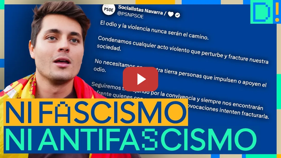 Embedded thumbnail for No pudieron pasar en Navarra: El nuevo ridículo de Vito Quiles