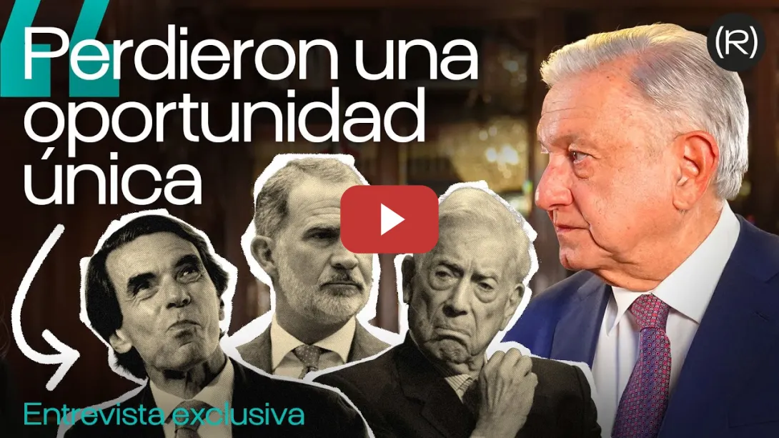 Embedded thumbnail for Monarquía española y Crímenes de la Conquista: conoce la visión de López Obrador | ENTREVISTA AMLO