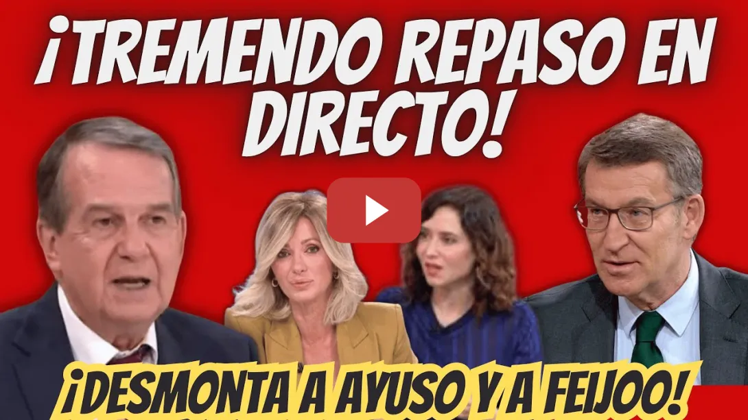 Embedded thumbnail for Abel Caballero TRITURA a Susana Griso - DESMONTA a Feijóo y Ayuso su DISCURSO LIBERAL