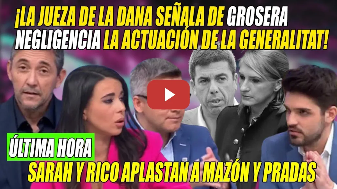 Embedded thumbnail for Manuel Rico y Santaolalla ENMUDECEN a la DERECHA tras otro AUTO DEMOLEDOR de la jueza de Catarroja