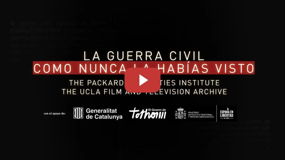 Embedded thumbnail for La GUERRA CIVIL como nunca la habías visto, una apasionante serie de ‘Público’