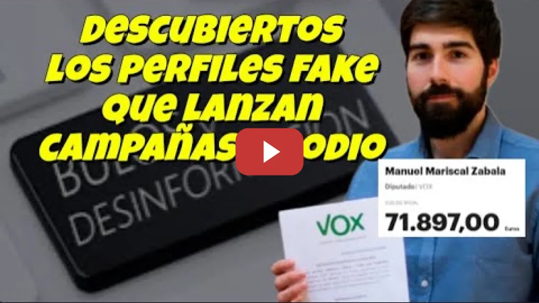 Embedded thumbnail for Desenmascarando perfiles falsos que lanzan campañas de odio