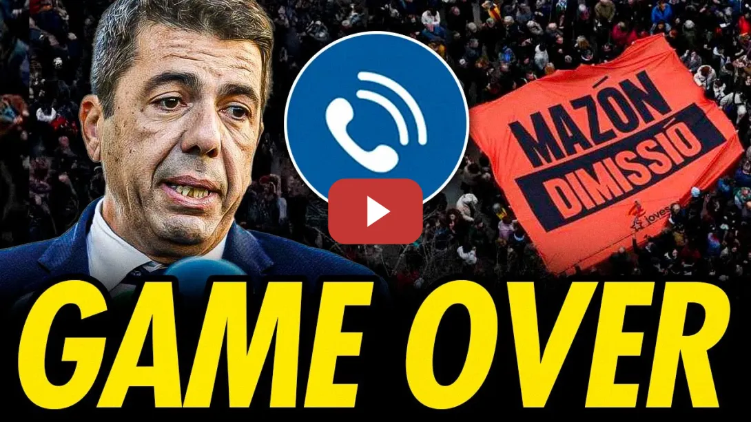 Embedded thumbnail for GAME OVER MAZÓN. 20.000 LLAMADAS AL 112 AVISANDO DEL POYO DESDE LAS 17:00HS