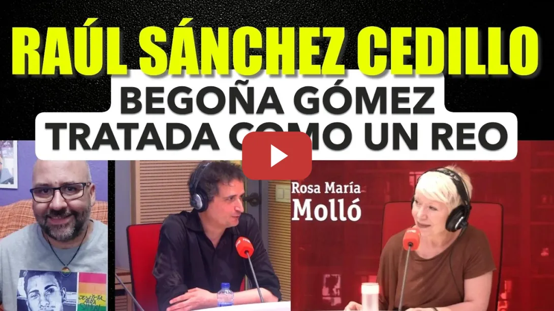 Embedded thumbnail for Raúl Sánchez Cedillo. PP y Vox son lo mismo. A Begoña Gómez se la trata como a un reo.