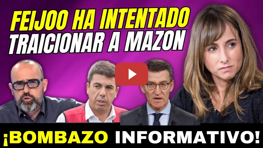 Embedded thumbnail for 💥BOMBAZO ANA de PARDO VERA &quot;OPERACIÓN FEIJÓO CONTRA MAZÓN&quot; BUSCA QUE ACABE JUZGADO AUDIOS 112