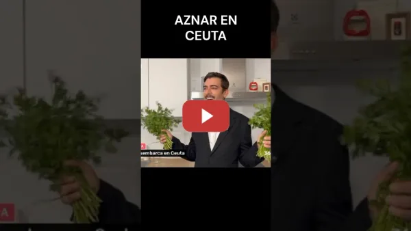 Embedded thumbnail for Aznar en Ceuta según Mañaneros