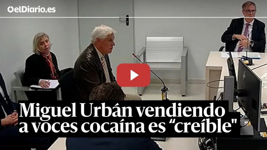 Embedded thumbnail for El soplo sobre Miguel Urbán vendiendo a voces 40 kilos de cocaína era "perfectamente creíble"