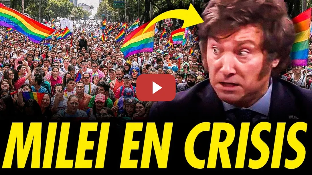 Embedded thumbnail for LA COMUNIDAD LGTB ESTALLA CONTRA MILEI EN ARGENTINA