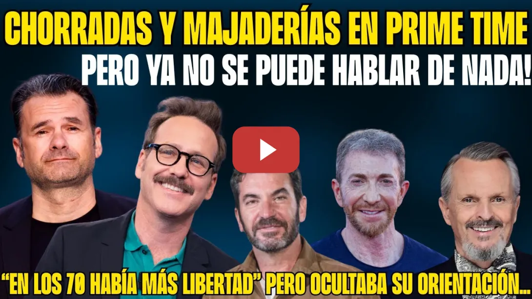 Embedded thumbnail for Joaquín Reyes, Valls e Iñaki López APLASTAN a MOTOS y Miguel BOSÉ &quot;TROLAS NO TE PUEDES REÍR DE NADA&quot;