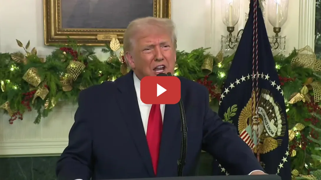 Embedded thumbnail for Trump ataca a los migrantes y a Biden en su discurso de Navidad