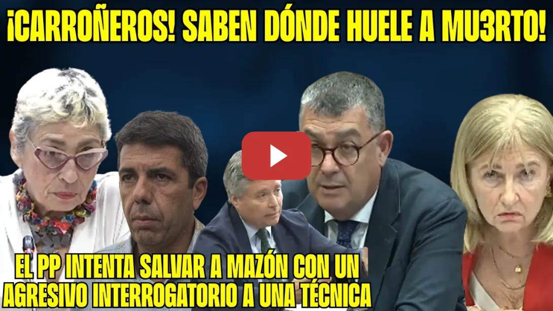 Embedded thumbnail for REPRIMENDA de Enric Morera al PP. Senador del PP MALEDUCADO con una TÉCNICA para DEFENDER a MAZÓN!