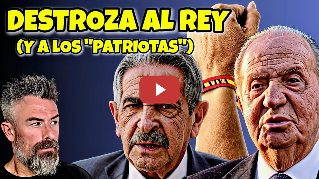 Embedded thumbnail for REVILLA zurra al REY EMÉRITO y a los PATRIOTAS de PULSERITA