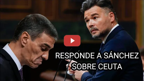 Embedded thumbnail for GABRIEL RUFIÁN SOBRE CEUTA retratando a la ultraderecha y al gobierno