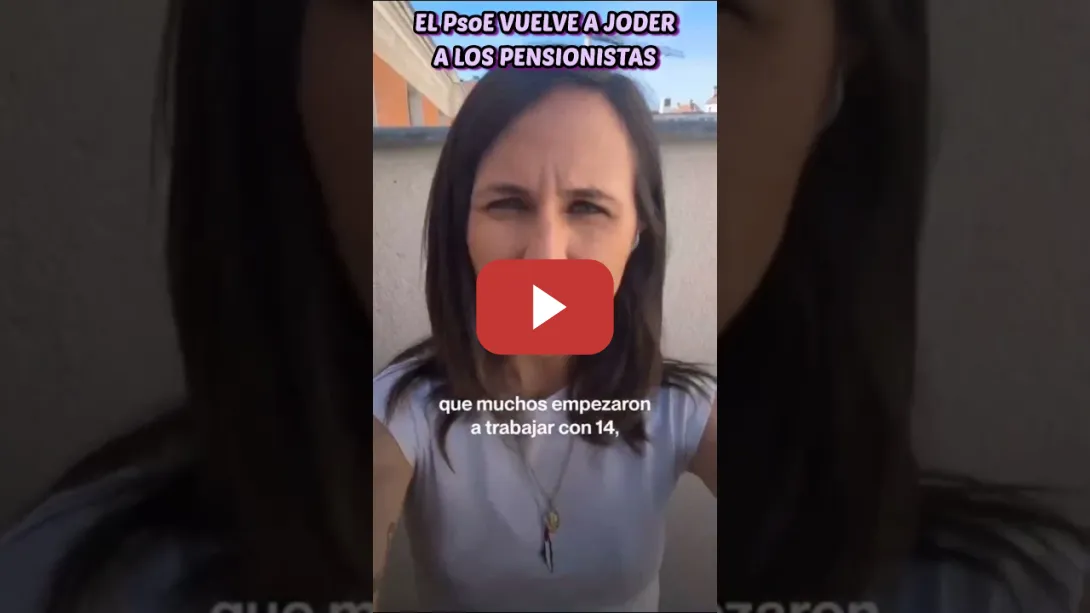 Embedded thumbnail for El PsoE jodiendo a los pensionistas