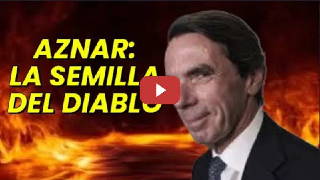 Embedded thumbnail for Aznar siendo farsante y toxico