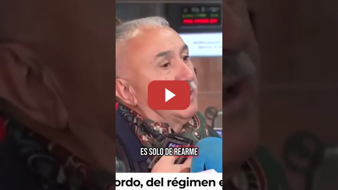 Embedded thumbnail for Pepe Álvarez (UGT) defendiendo un impuesto a todos los trabajadores para financiar el rearme #1mayo