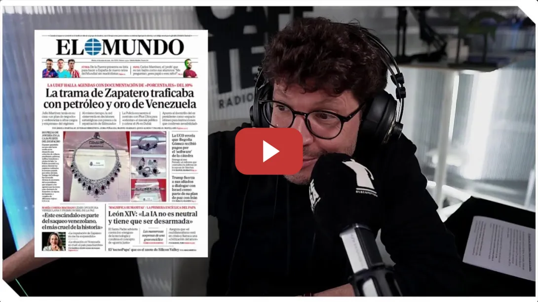 Embedded thumbnail for El Papa sabe esto sobre la IA (y Silicon Valley quiere que lo ignores) | Podcast La Cafetera
