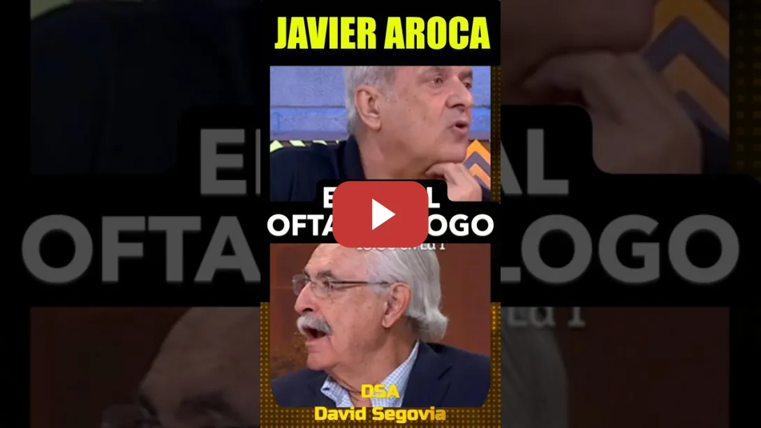 Embedded thumbnail for Javier Aroca, que el PP vaya al oftalmólogo.