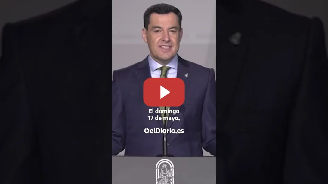 Embedded thumbnail for Juanma Moreno adelanta  las elecciones en  Andalucía al 17 de mayo