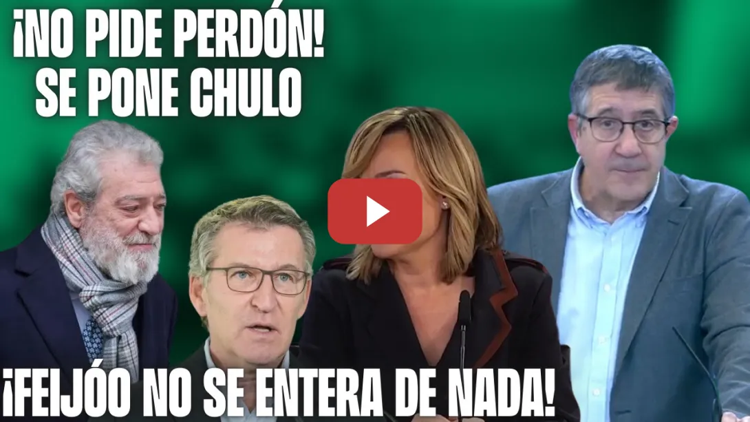 Embedded thumbnail for FAIL de VITO. Patxi López y Alegría ZARANDEAN a MAR, AYUSO y FEIJÓO ¡¡7.2.9.1 MOTIVOS!!