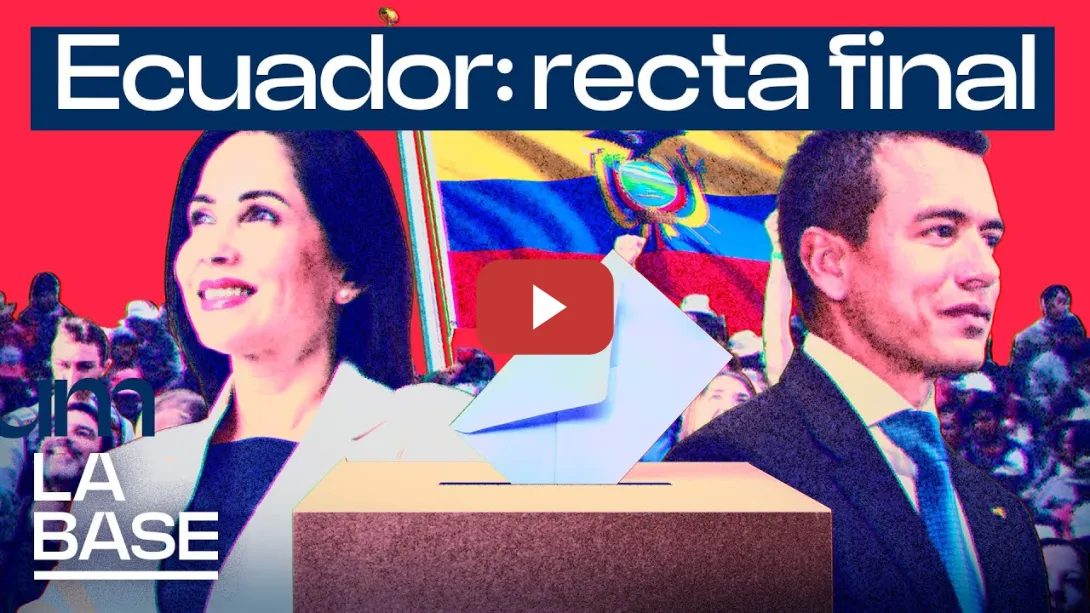 Embedded thumbnail for La Base 5x122 | Daniel Noboa o Luisa González: ¿quién liderará Ecuador?
