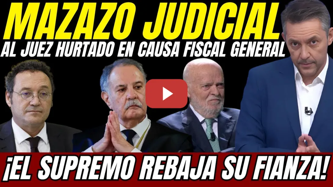 Embedded thumbnail for 💥 El SUPREMO FULMINA al Juez Peinado: CONFIRMA INDULTO al FISCAL General del ESTADO