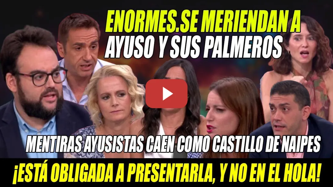 Embedded thumbnail for ESTALLA Monrosi y REVIENTA a Andrea Levy ¡TIEMPOS J0D1D0S para LA VERDAD!-ESCABECHINA de Delgado