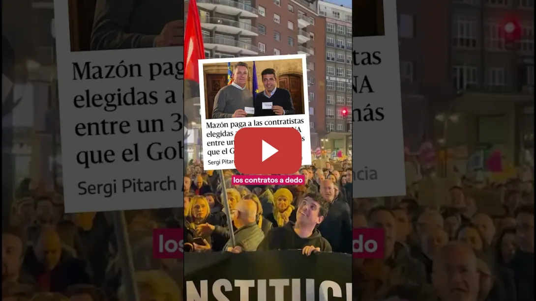 Embedded thumbnail for Mazón debe dimitir o ser cesado. #valencia #pp #mazon