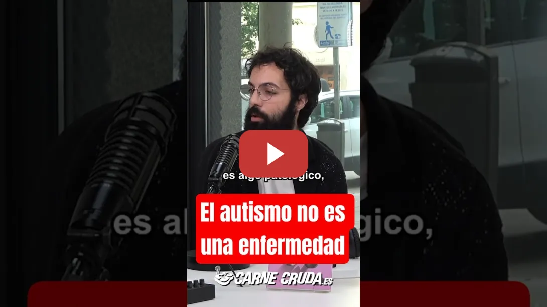 Embedded thumbnail for "El autismo no es una enfermedad" con Erik Arosti (CARNE CRUDA)